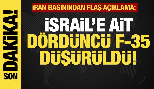 Son dakika... İran basınından flaş açıklama: "İsrail'e ait dördüncü F-35 düşürüldü!"