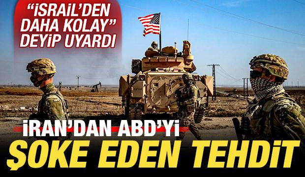 Son dakika: İran'dan, ABD'yi şoke eden tehdit! "İsrail'den daha kolay" deyip uyardı...