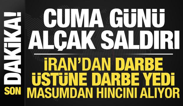 Son dakika: İran'dan darbeyi yedi masumdan hıncını alıyor! Cuma günü alçak saldırı...