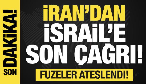 Son dakika: İran'dan İsraillilere son çağrı! Füzeler ateşlendi...Dünya tedirgin
