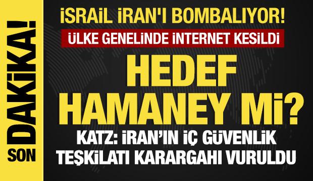 Son dakika... Tahran'da askeri hedefler vuruldu! 40 nokta hedef alındı