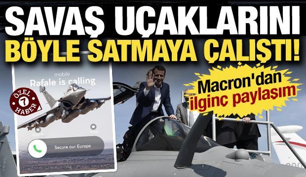 Sosyal medyadan AB'ye "uçak alın" çağrısı! Macron'dan manidar paylaşım