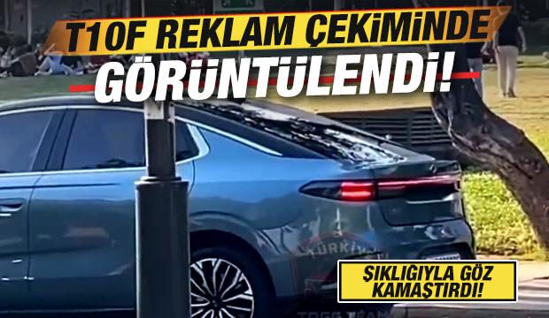 Togg T10F reklam çekiminde görüntülendi! Şıklığıyla göz kamaştırdı
