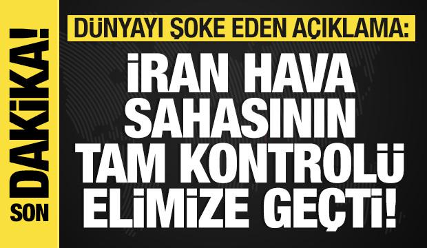Trump'tan son dakika açıklaması: İran hava sahasının tam kontrolünü sağladık!