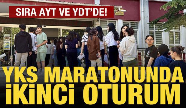 YKS maratonun ikinci oturumu bugün gerçekleştiriliyor