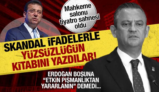 Yüzsüzlüğün ve utanmazlığın feriştahları!..