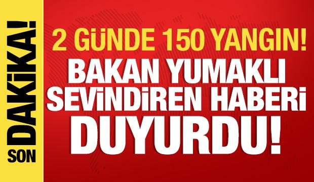 7 kentte yangınlarla mücadele: Bakan Yumaklı son durumu paylaştı!