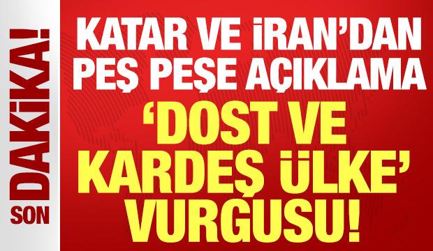 ABD üsleri hedef alındı! Katar ve İran'dan peş peşe açıklamalar: Dost ve kardeş...