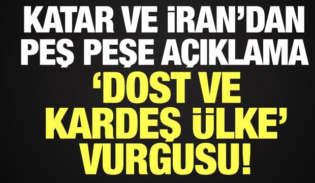 ABD üsleri hedef alındı! Katar ve İran'dan peş peşe açıklamalar: Dost ve kardeş...