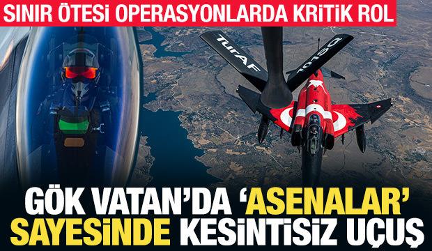 "Asenalar Filo", Türk Hava Kuvvetlerinin Gök Vatan'da kesintisiz uçuş yapmasını sağlıyor