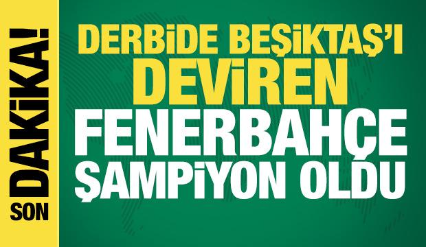 Basketbol Süper Ligi'nde sampiyon Fenerbahçe