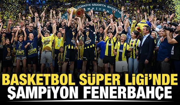 Basketbol Süper Ligi'nde sampiyon Fenerbahçe