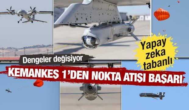 Bayraktar AKINCI’dan atıldı! KEMANKEŞ 1’den hava hedeflerine tam isabet