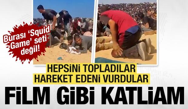 Burası Squid Game seti değil...Film gibi katliam!Hepsini topladılar hareket edeni vurdular