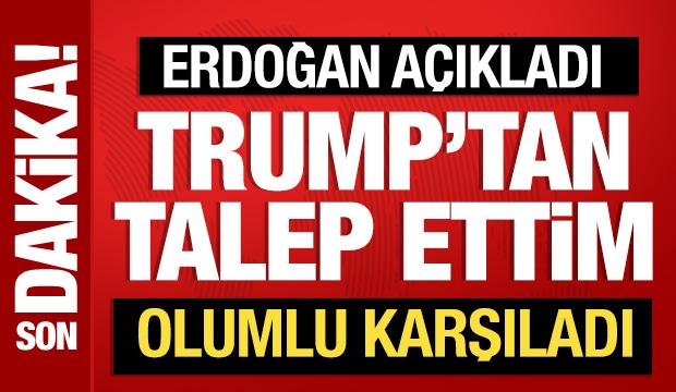 Cumhurbaşkanı Erdoğan'dan F-35 talebi: Trump'a ilettim, görüşmeler başladı