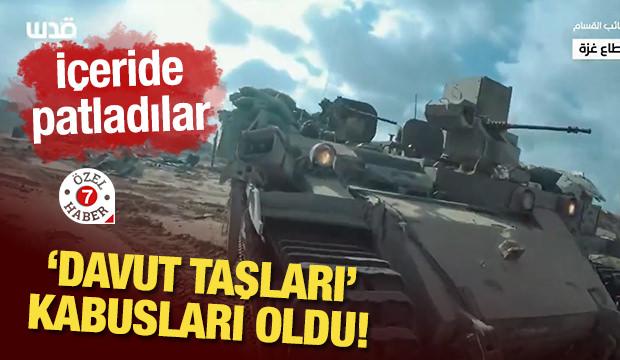 "Davut Taşları" kabusları oldu! İçerde patladılar