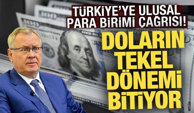 Doların tekel dönemi bitiyor! Türkiye'ye ulusal para birimi çağrısı