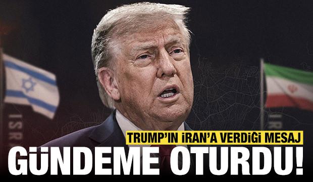 Donald Trump noktayı koydu: Verdiği İran mesajı dünyada gündem oldu!