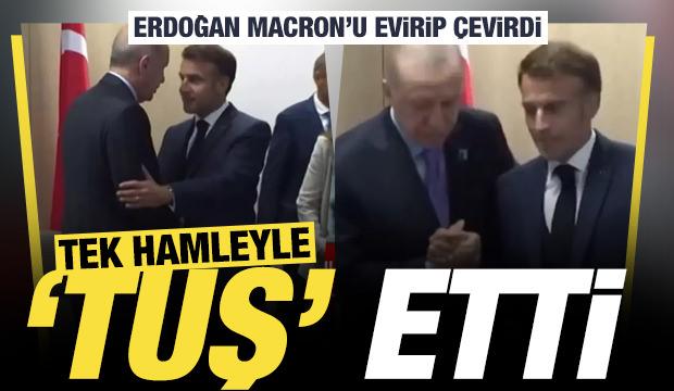 Erdoğan Macron’u evirip çevirdi: Tek hamleyle ‘tuş’ etti