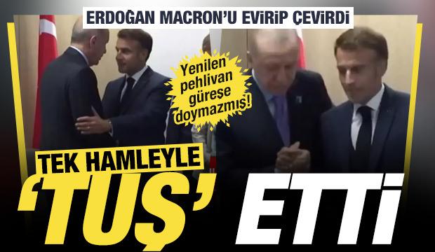 Erdoğan Macron’u evirip çevirdi: Tek hamleyle ‘tuş’ etti