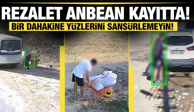 Fethiye'de çevreyi kirletenler fotokapanlara böyle yakalandı!