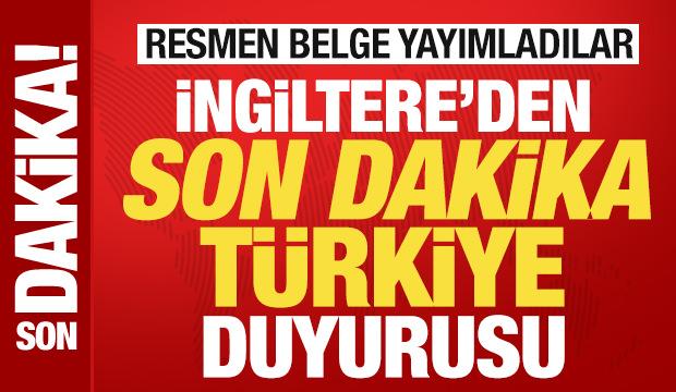 İngiltere'den son dakika Türkiye duyurusu! "Kilit ortak"