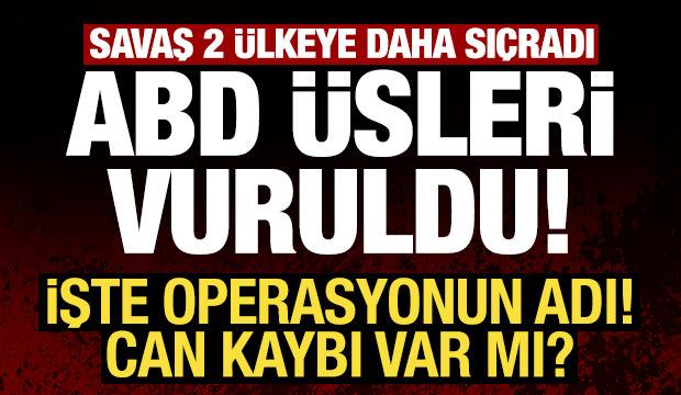 İran son dakika duyurdu, savaş 2 ülkeye daha sıçradı! ABD üsleri peş peşe vuruldu...