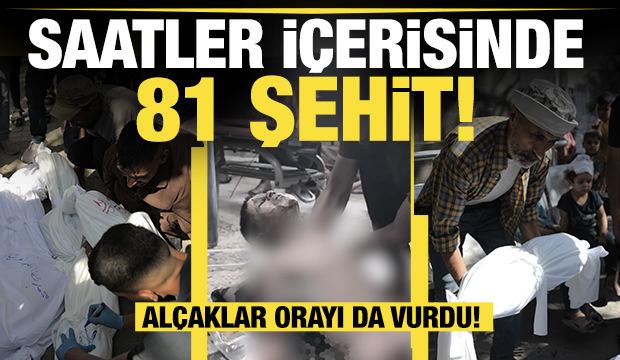 İsrail'den Gazze'de yeni katliam: 81 Filistinli şehit oldu