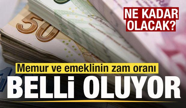 Memur ve emeklinin zam oranı belli oluyor! Ne kadar artacak?