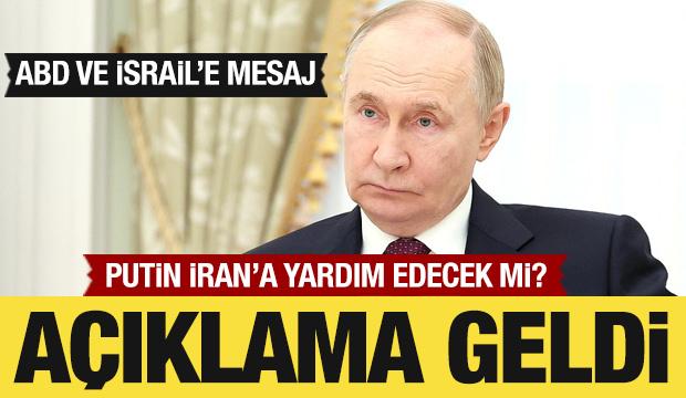 Putin, İran'a yardım edecek mi? Açıklama geldi