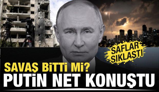 Putin: İsrail-İran çatışması geride kaldı