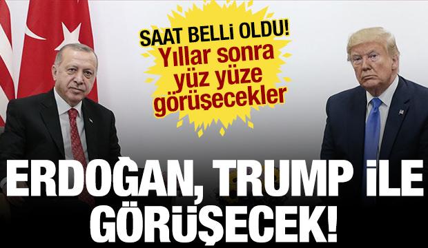 Son dakika: Erdoğan bugün Trump ile görüşecek!