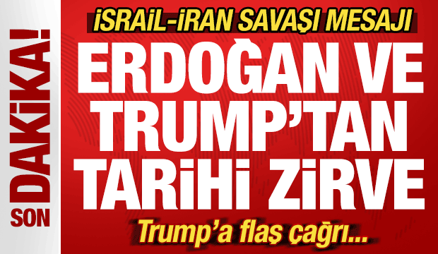 Son dakika: Erdoğan ve Trump'tan Lahey'de tarihi zirve! Erdoğan'dan, Trump'a flaş çağrı