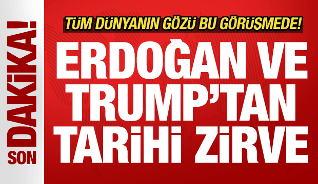 Son dakika: Erdoğan ve Trump'tan Lahey'de tarihi zirve! Tüm dünyanın gözü bu görüşmede