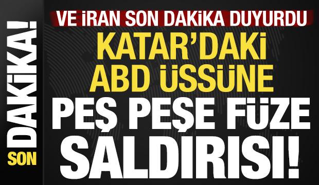 İran son dakika duyurdu, savaş 2 ülkeye daha sıçradı! ABD üslerine peş peşe saldırılar...