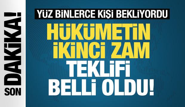 Son Dakika: Kamu işçilerine hükümetin ikinci zam teklifi belli oldu!