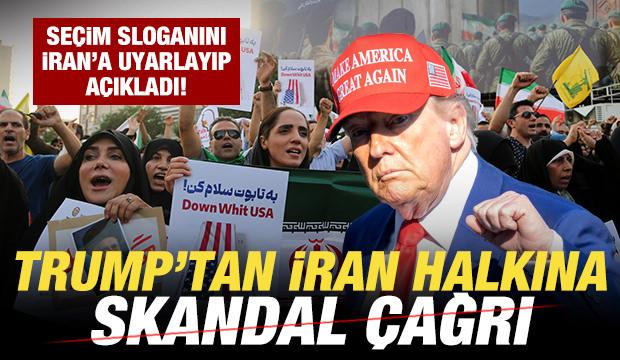 Son dakika: Trump'tan İran halkına skandal çağrı! Seçim sloganını İran'a uyarladı