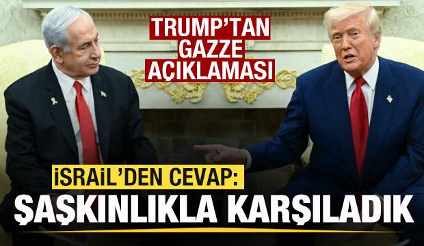 Trump'tan Gazze açıklaması: İsrailli yetkililer: Şaşkınlıkla karşıladık