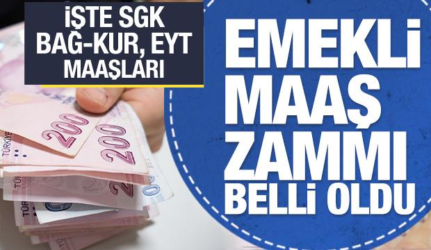 2025 emekli enflasyon zammı belli oldu! SGK, BAĞ-KUR, EYT