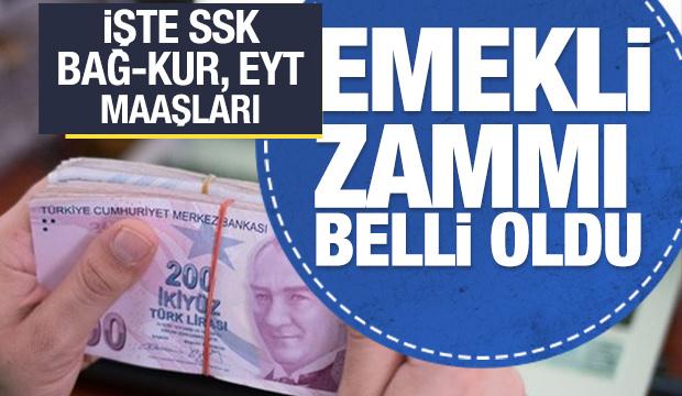 2025 emekli enflasyon zammı belli oldu! SSK, BAĞ-KUR, EYT