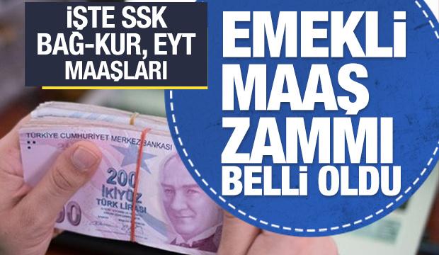 2025 emekli enflasyon zammı belli oldu! SSK, BAĞ-KUR, EYT