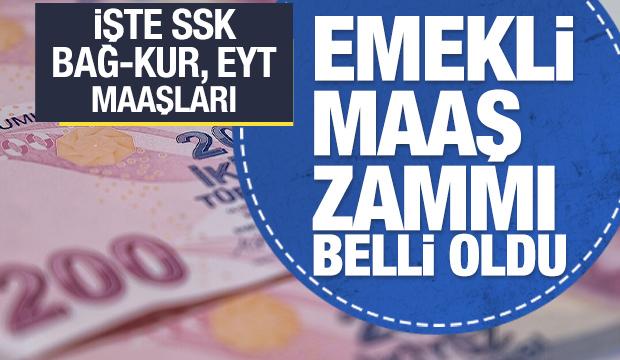 2025 emekli enflasyon zammı belli oldu! SSK, BAĞ-KUR, EYT