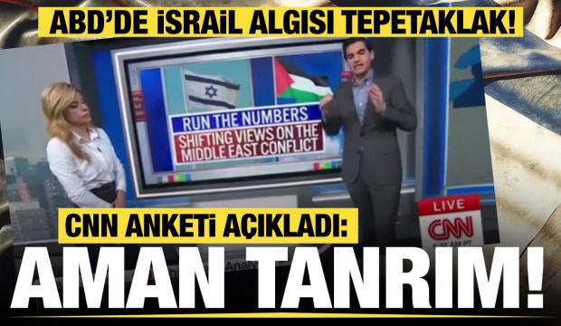 ABD'de İsrail algısı tepetaklak! CNN anketi açıkladı: Aman tanrım!