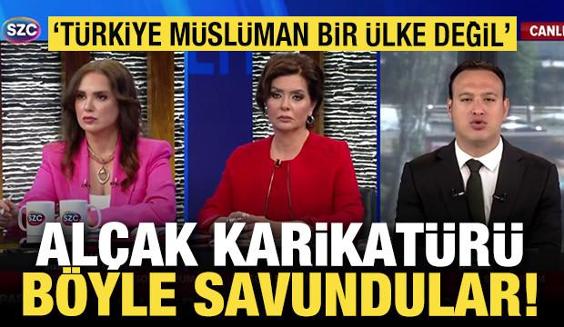 Alçak Karikatürü böyle savundular! "Türkiye Müslüman bir ülke değil