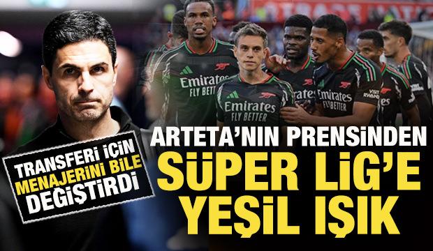 Arteta'nın prensinden Süper Lig'e yeşil ışık! Fenerbahçe için menajer değiştirdi