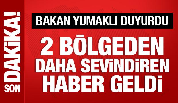 Bakan Yumaklı duyurdu: 2 bölgede daha yangın kontrol altına alındı