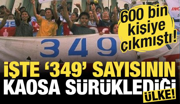 Binlerce kişiye '349' rakamı çıkmıştı! İşte koca ülkeyi kaosa sürükleyen kampanya!