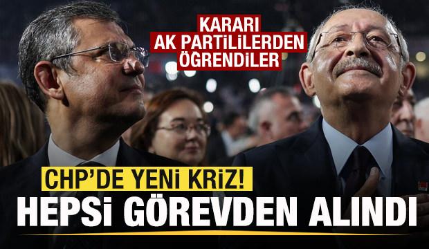 CHP'de kaos bitmiyor! Hepsi görevden alındı! Kararı AK Partililerden öğrendiler