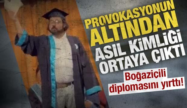 CHP’li Doruk Dörücü, Boğaziçi Üniversitesi mezuniyet töreninde diplomasını yırttı
