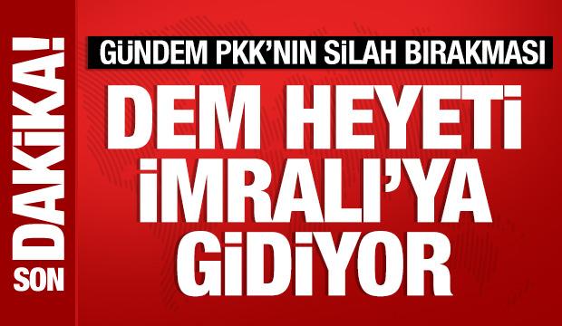 DEM Parti heyeti bugün İmralı'ya gidiyor